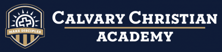 Calvary Christian Academy Name And Logo Board 